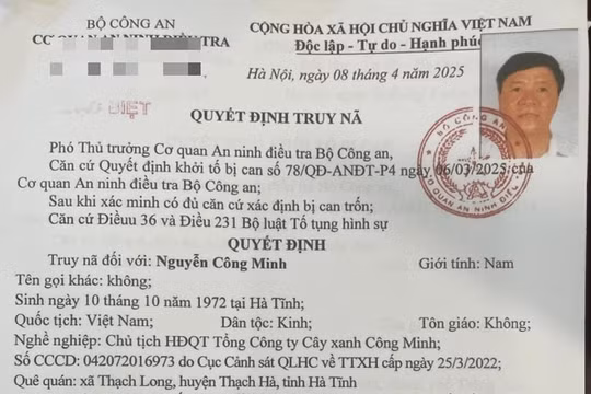 Đề nghị truy tố Nguyễn Công Minh trong vụ án xảy ra tại Công ty TNHH Cây xanh Công Minh