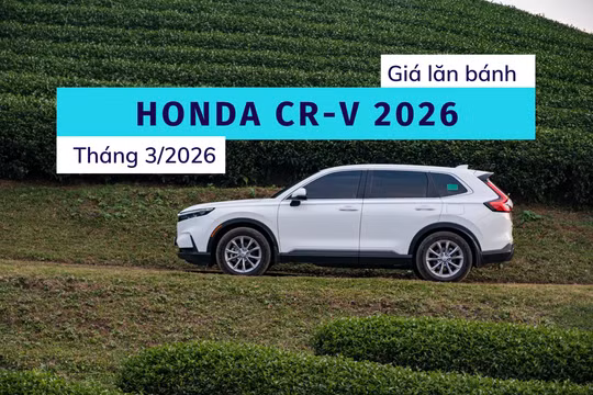 Honda CR-V 2026: Giá lăn bánh và ưu đãi mới nhất