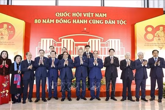Tổng Bí thư Tô Lâm dự Lễ kỷ niệm 80 năm Ngày Tổng tuyển cử đầu tiên bầu Quốc hội Việt Nam
