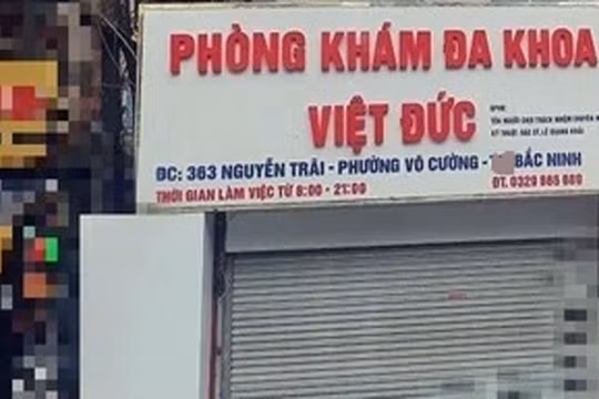Bắc Ninh: Xử phạt 106 triệu đồng một doanh nghiệp nhiều vi phạm trong khám, chữa bệnh