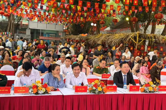 Khai hội Đình Khương Hạ - Nơi ký ức làng quê giữa lòng Hà Nội hiện đại