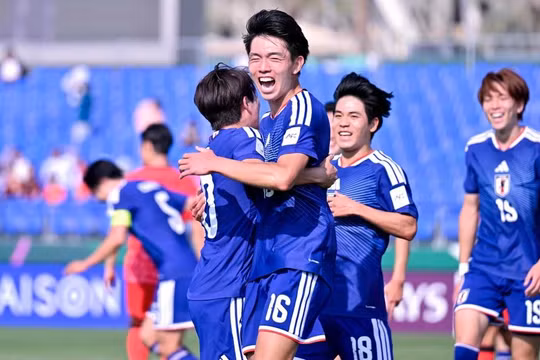 U23 Nhật Bản thắng đậm U23 Trung Quốc, bảo vệ thành công ngôi vương châu Á