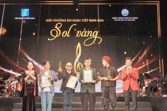Giải thưởng Sol Vàng bám sát đời sống âm nhạc đương đại