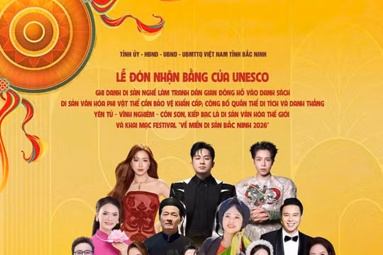 Dàn sao hot ‘đổ bộ’ chương trình nghệ thuật vinh danh di sản Bắc Ninh