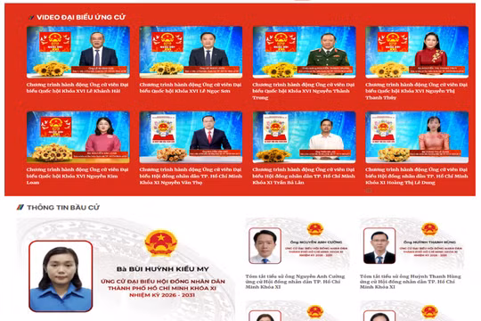 HTV cho ra mắt chuyên trang bầu cử và thực hiện cầu truyền hình 'Ngày hội non sông'