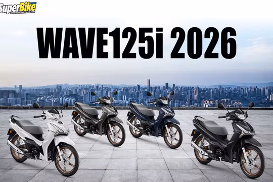 Honda Wave 125 2026 sở hữu loạt nâng cấp đáng chờ đợi nhưng giá đắt