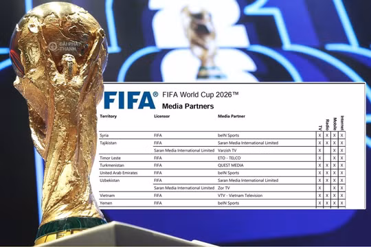 Điểm tin thể thao 3/4: VTV sở hữu bản quyền World Cup 2026, Chủ tịch LĐBĐ Italy từ chức