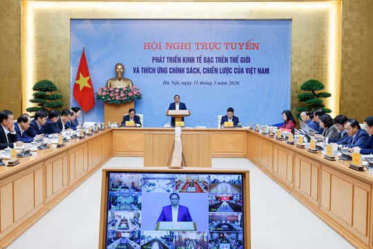 Thủ tướng Phạm Minh Chính chủ trì Hội nghị về phát triển 'kinh tế bạc'