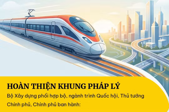 Infographic: Dự án đường sắt tốc độ cao trên trục Bắc - Nam đang triển khai thế nào?