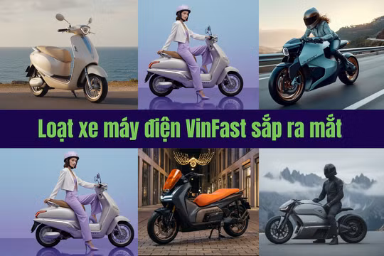 VinFast công bố kế hoạch ra mắt 7 mẫu mô tô, xe máy điện hoàn toàn mới
