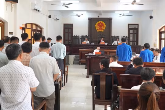 Tuyên án cựu Chủ tịch huyện Long Thành Lê Văn Tiếp cùng 23 đồng phạm