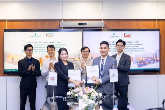 Stavian Hưng Yên ký kết và bàn giao mặt bằng cho các nhà đầu tư