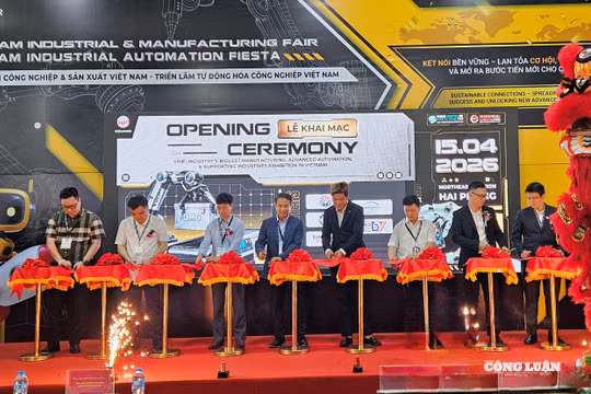 Hải Phòng: “Đại tiệc” công nghệ 4.0 hội tụ tại Triển lãm Công nghiệp và Tự động hóa 2026