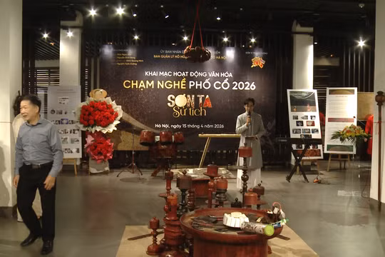 Hồn nghề thức dậy trong 'Chạm nghề Phố cổ 2026'