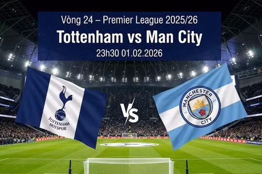 Tottenham vs Man City (23h30, 1/2): Nhận định dự đoán đội hình xuất phát