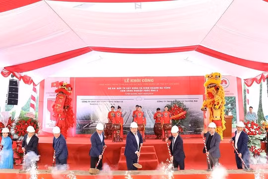 Tuyên Quang: Khởi công dự án Cụm công nghiệp Phúc Ứng 2 quy mô 48 ha, vốn đầu tư hơn 530 tỷ đồng