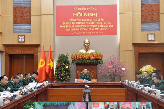 Tiếp tục đẩy mạnh tuyên truyền, phổ biến Luật Biên phòng Việt Nam trên phạm vi cả nước