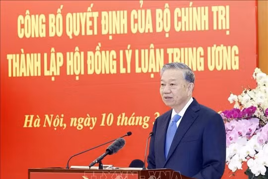 Tổng Bí thư Tô Lâm: Đưa công tác lý luận đồng hành với các nhiệm vụ lớn của Đảng, đất nước