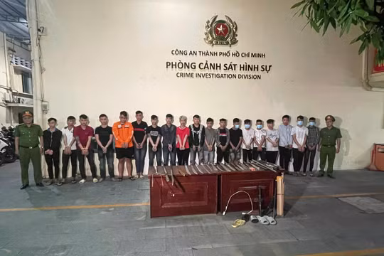 TP.HCM: Khởi tố 14 đối tượng trong vụ hỗn chiến gây náo loạn đường Dương Bá Trạc