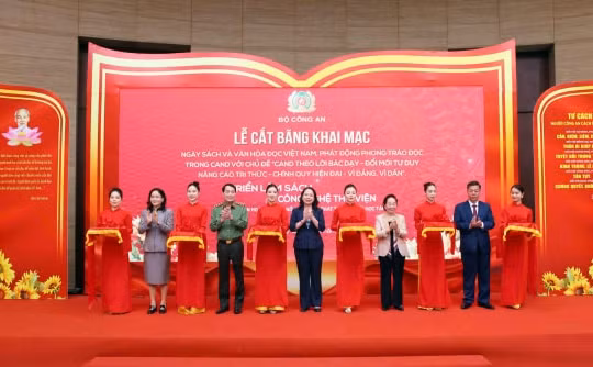 Khai mạc Ngày Sách và Văn hóa đọc Việt Nam, phát động phong trào đọc trong Công an nhân dân