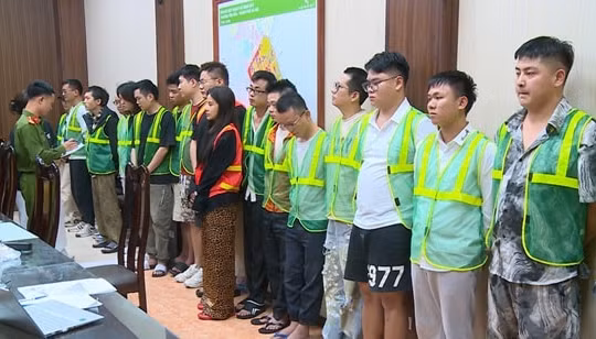 Phát hiện 58 người nước ngoài lừa đảo, tổ chức đánh bạc trái phép ở Hà Nội