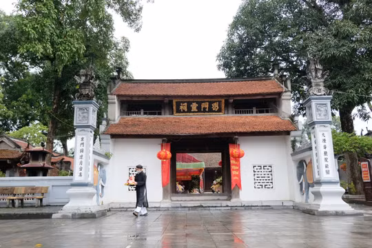 Lập quy hoạch bảo quản, tu bổ Đền Hát Môn trên diện tích 58,42 ha