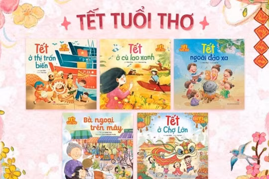 NXB Kim Đồng cho ra mắt bộ sách giúp bạn đọc nhỏ tuổi hiểu về Tết cổ truyền dân tộc