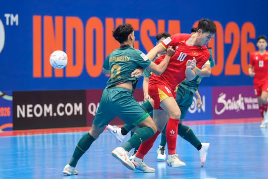 Thua Indonesia 2-3, futsal Việt Nam chia tay giải vô địch châu Á 2026