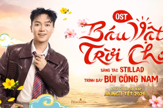 Bùi Công Nam hát nhạc phim Tết ‘Báu vật trời cho’
