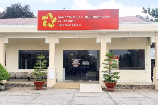 Xã Hiệp Hưng (TP Cần Thơ) đẩy mạnh chuyển đổi số, tạo đột phá trong cải cách hành chính