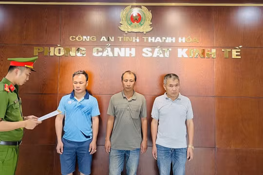 Thu lợi bất chính hàng trăm triệu đồng, 3 đối tượng "đất tặc" bị khởi tố