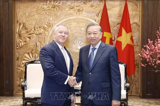 Tổng Bí thư Tô Lâm tiếp Trợ lý Ngoại trưởng Hoa Kỳ