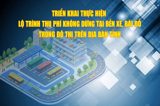 Lào Cai triển khai thu phí không dừng tại bến xe, bãi đỗ