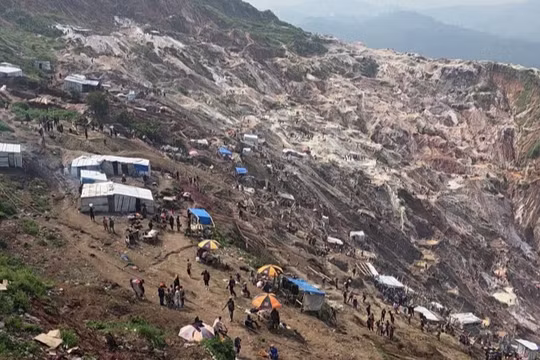 Ít nhất 200 người thiệt mạng trong thảm kịch sập mỏ coltan tại Congo