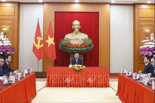 Tổng Bí thư Tô Lâm điện đàm với Tổng thống Hàn Quốc Lee Jae Myung