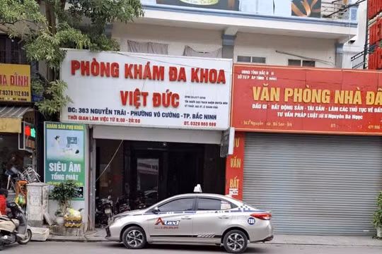 Bắc Ninh: Sau quyết định xử phạt, Phòng khám đa khoa Việt Đức tiếp tục bị điều tra