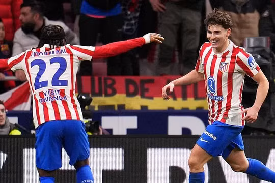Kết quả Atletico vs Barcelona (bán kết lượt đi Cúp Nhà vua): Atletico hủy diệt Barca