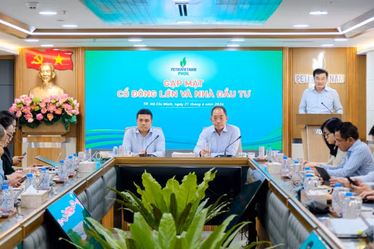 PVOIL gặp mặt các cổ đông lớn, quỹ đầu tư và công ty chứng khoán trước thềm Đại hội đồng cổ đông