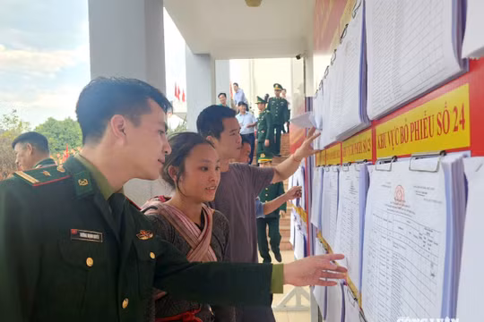 Bộ đội Biên phòng Lào Cai chủ động bảo vệ công tác bầu cử nơi phên dậu Tổ quốc