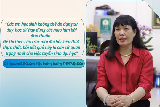 Muốn đỗ đại học phải 'học thật, thi thật'