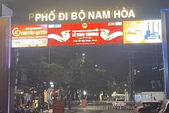Hưng Yên mở tuyến phố đi bộ Nam Hòa