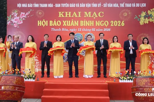 Thanh Hóa: Khai mạc Hội báo Xuân Bính Ngọ năm 2026