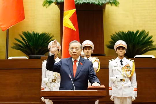 Chủ tịch nước Tô Lâm tuyên thệ nhậm chức
