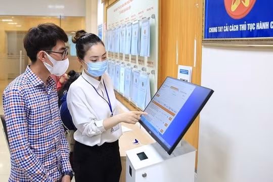 Công khai 100% thủ tục hành chính trên hệ thống trực tuyến toàn quốc