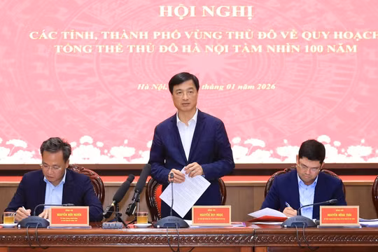 Khẩn trương hoàn thiện, trình Luật Thủ đô sửa đổi và Quy hoạch tổng thể tầm nhìn 100 năm