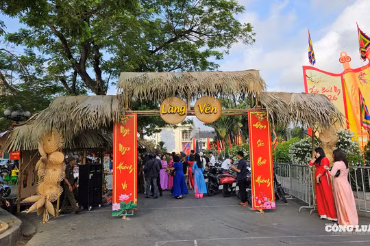 Chợ làng Vẻn nơi linh hồn di sản hội tụ và lan tỏa