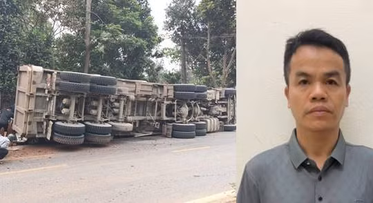 Khởi tố tài xế xe chở đất làm 2 người tử vong ở Phú Thọ
