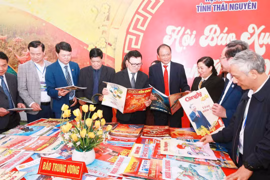 Khai mạc Hội Báo Xuân Thái Nguyên 2026: Báo chí gắn kết lễ hội, lan tỏa văn hóa đọc