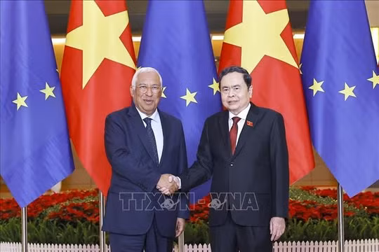 Chủ tịch Quốc hội hội kiến Chủ tịch Hội đồng châu Âu