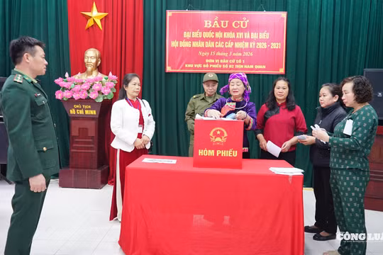 Lạng Sơn bầu đủ số lượng đại biểu HĐND theo quy định